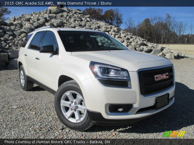 2015 GMC Acadia SLE AWD in White Diamond Tricoat