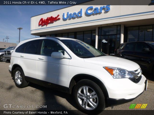 2011 Honda CR-V EX-L 4WD in Taffeta White