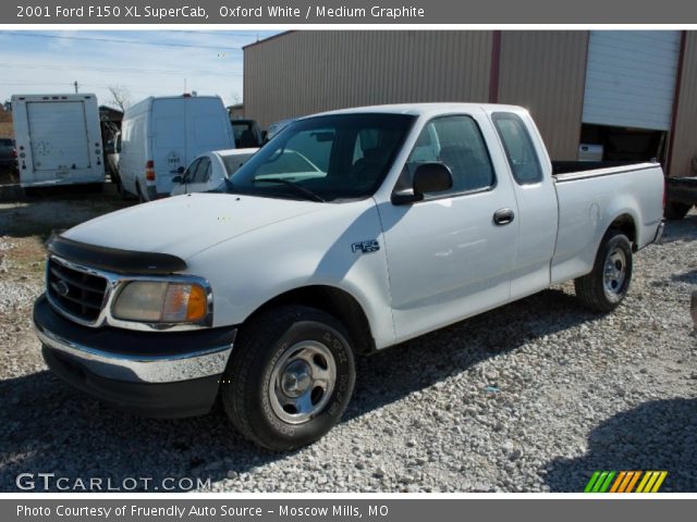 2001 Ford F150 XL SuperCab in Oxford White