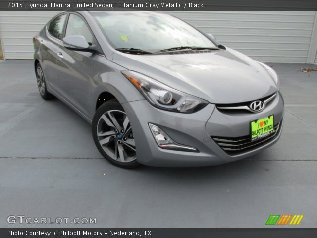 2015 Hyundai Elantra Limited Sedan in Titanium Gray Metallic