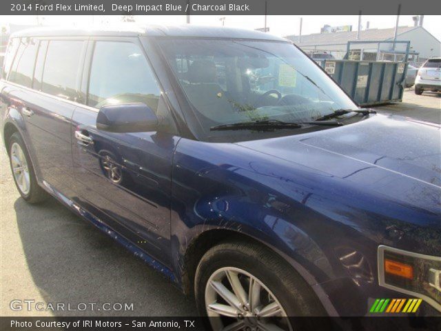 2014 Ford Flex Limited in Deep Impact Blue