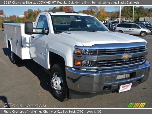 2015 Chevrolet Silverado 3500HD WT Regular Cab 4x4 Utility in Summit White