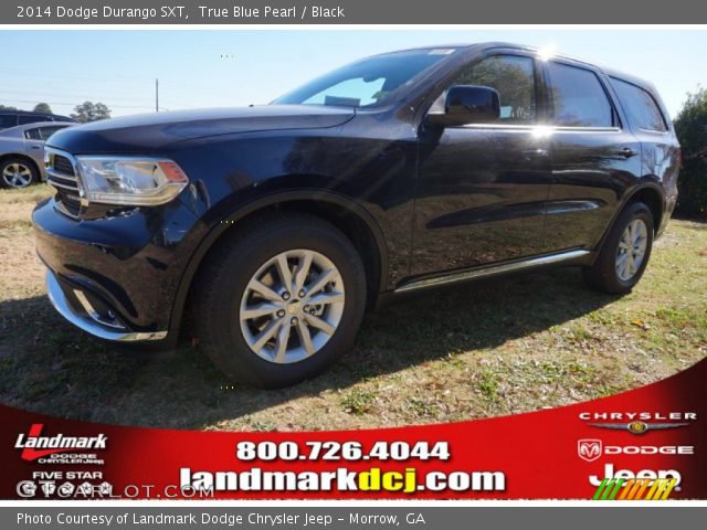 2014 Dodge Durango SXT in True Blue Pearl