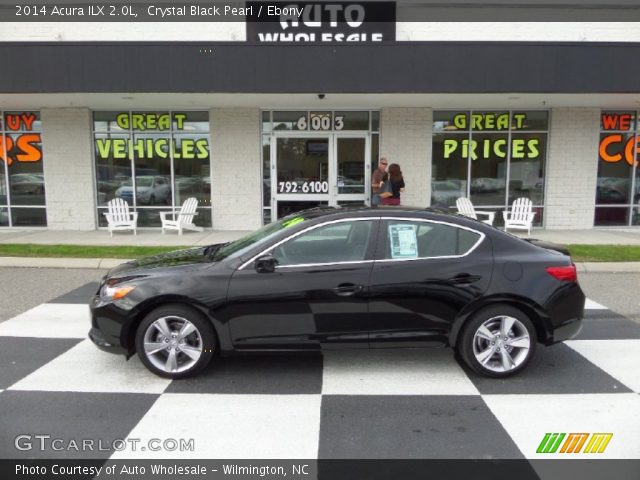2014 Acura ILX 2.0L in Crystal Black Pearl