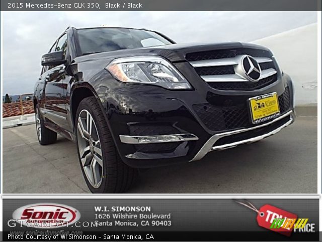 2015 Mercedes-Benz GLK 350 in Black