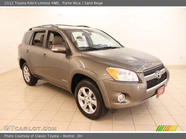 2012 Toyota RAV4 Limited 4WD in Pyrite Mica