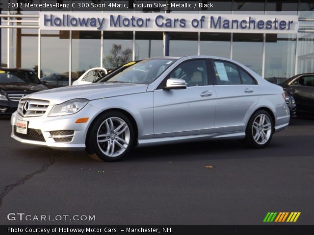 2012 Mercedes-Benz C 300 Sport 4Matic in Iridium Silver Metallic