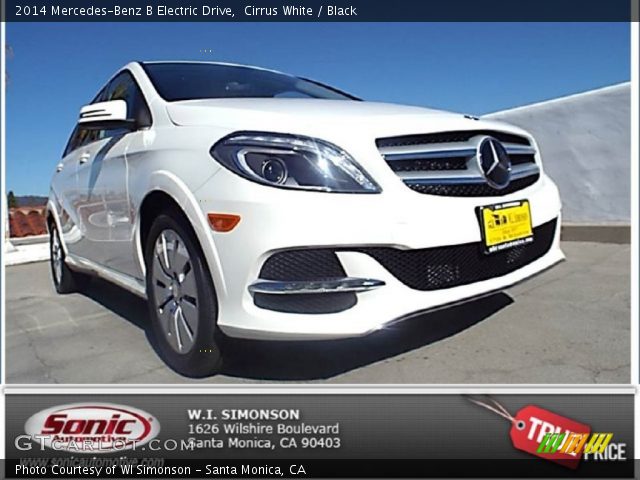 2014 Mercedes-Benz B Electric Drive in Cirrus White