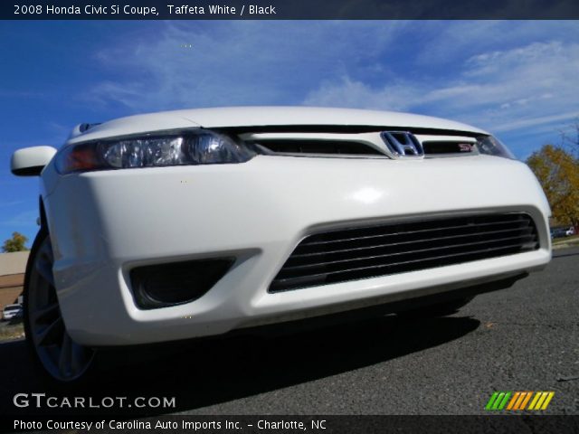 2008 Honda Civic Si Coupe in Taffeta White