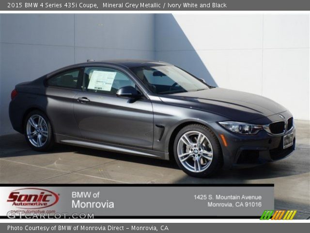 2015 BMW 4 Series 435i Coupe in Mineral Grey Metallic