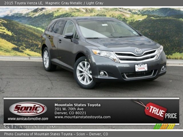 2015 Toyota Venza LE in Magnetic Gray Metallic