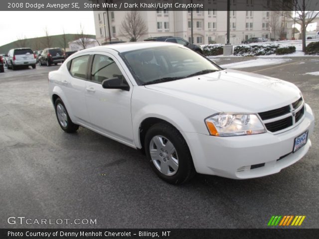 2008 Dodge Avenger SE in Stone White
