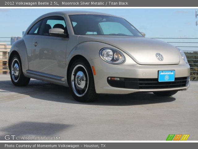 2012 Volkswagen Beetle 2.5L in Moonrock Silver Metallic