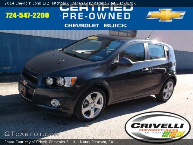 2014 Chevrolet Sonic LTZ Hatchback in Ashen Gray Metallic