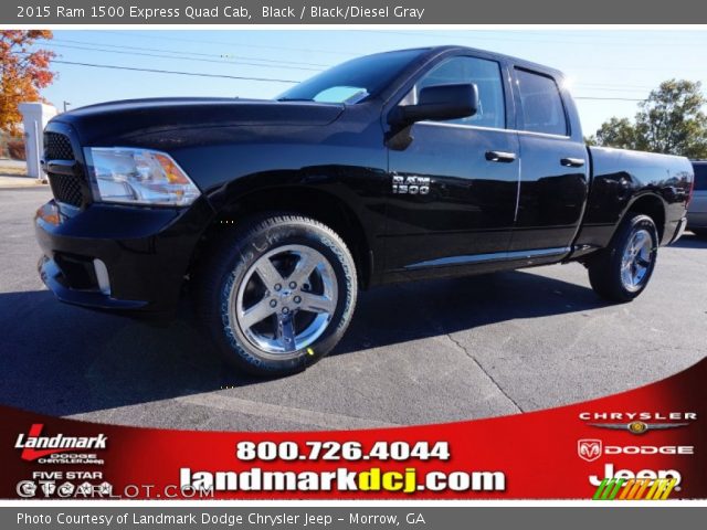 2015 Ram 1500 Express Quad Cab in Black