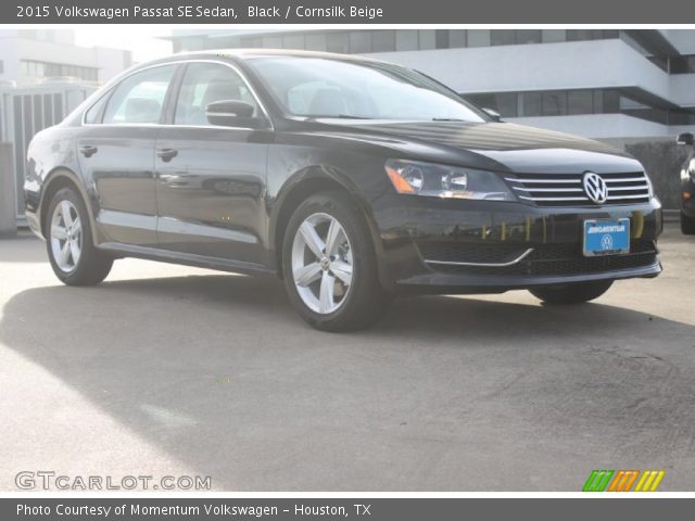 2015 Volkswagen Passat SE Sedan in Black