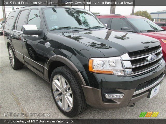 2015 Ford Expedition King Ranch 4x4 in Green Gem Metallic