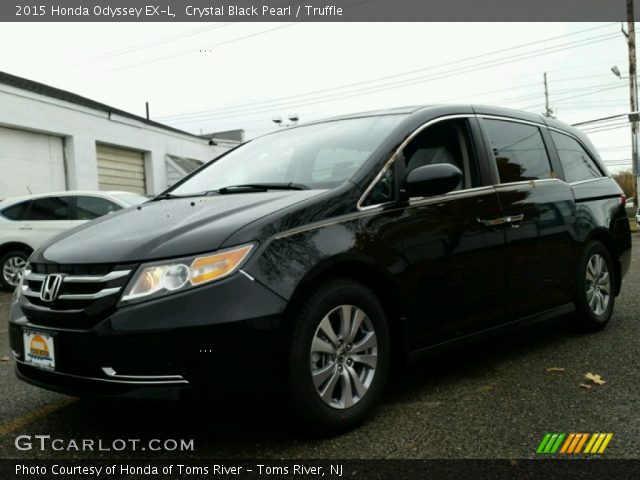 2015 Honda Odyssey EX-L in Crystal Black Pearl