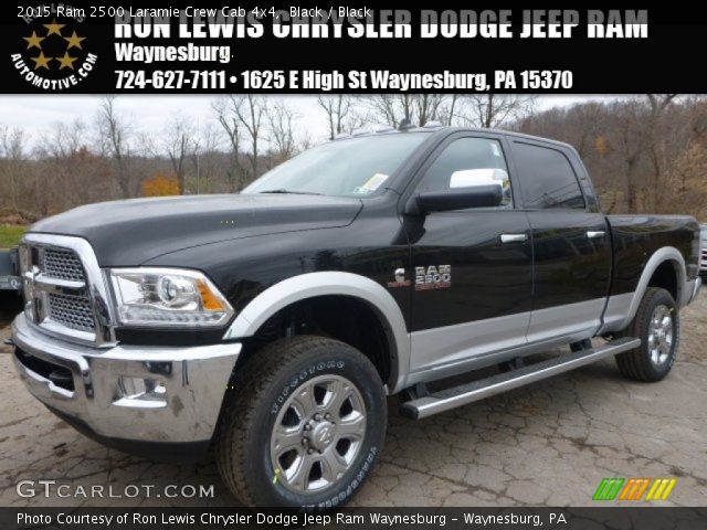 2015 Ram 2500 Laramie Crew Cab 4x4 in Black