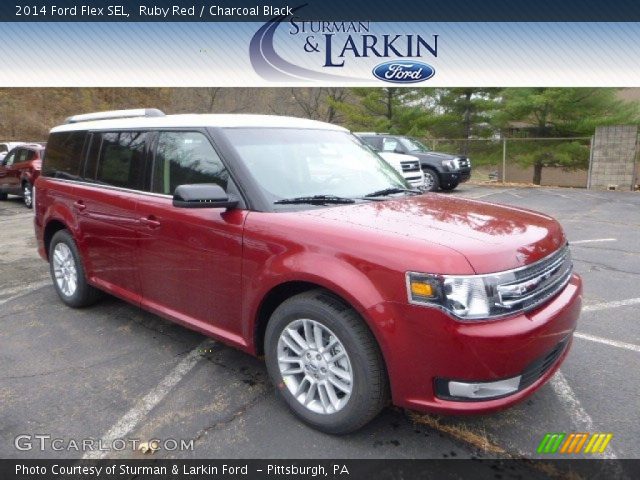 2014 Ford Flex SEL in Ruby Red