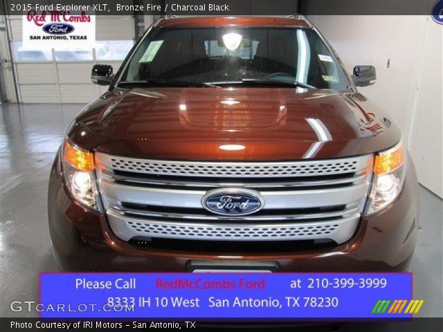 2015 Ford Explorer XLT in Bronze Fire