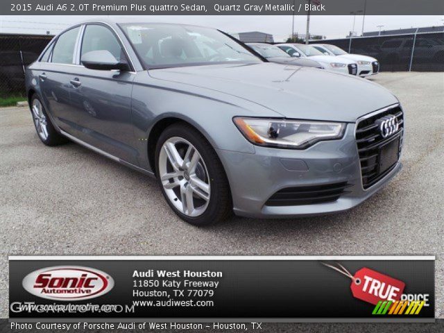 2015 Audi A6 2.0T Premium Plus quattro Sedan in Quartz Gray Metallic