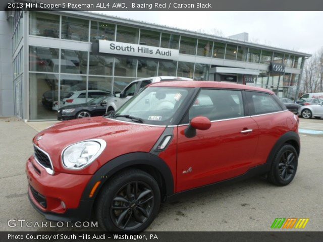 2013 Mini Cooper S Paceman ALL4 AWD in Blazing Red
