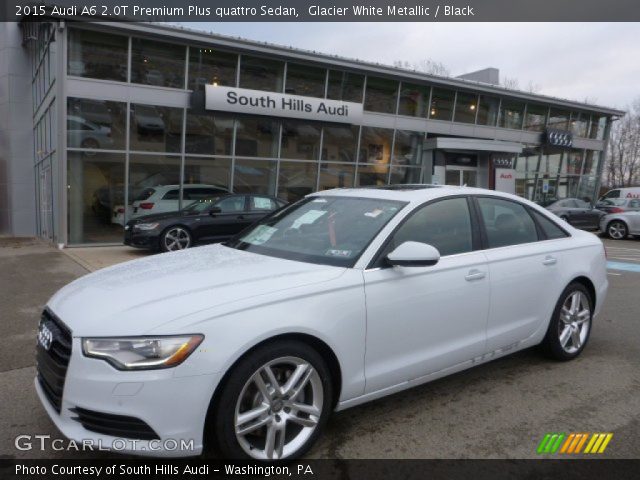 2015 Audi A6 2.0T Premium Plus quattro Sedan in Glacier White Metallic