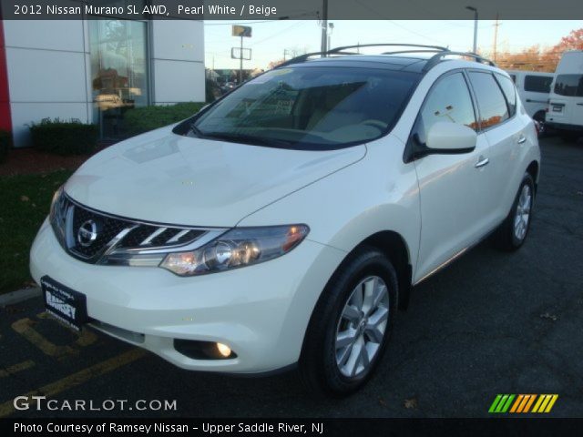 2012 Nissan Murano SL AWD in Pearl White
