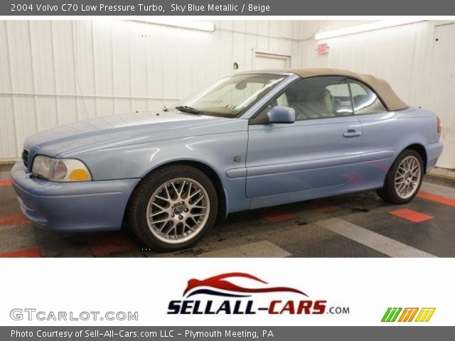 2004 Volvo C70 Low Pressure Turbo in Sky Blue Metallic