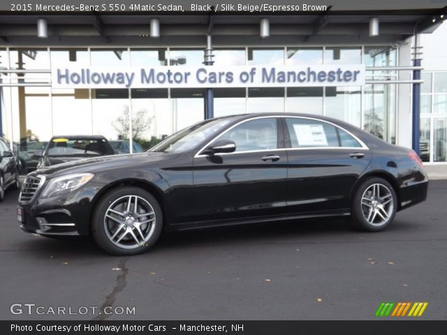 2015 Mercedes-Benz S 550 4Matic Sedan in Black