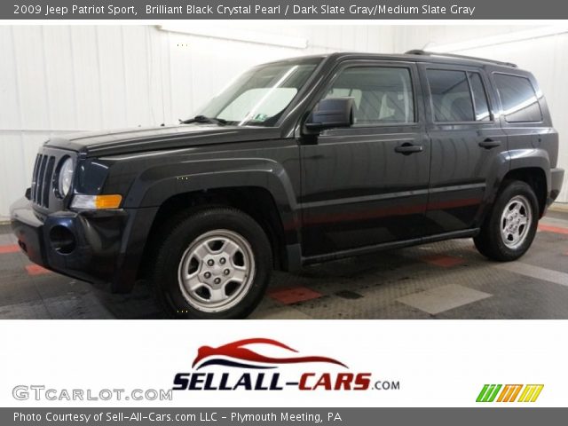 2009 Jeep Patriot Sport in Brilliant Black Crystal Pearl