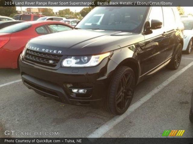 2014 Land Rover Range Rover Sport Supercharged in Barolo Black Metallic