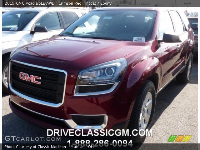 2015 GMC Acadia SLE AWD in Crimson Red Tincoat