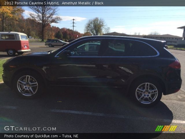 2012 Porsche Cayenne S Hybrid in Amethyst Metallic