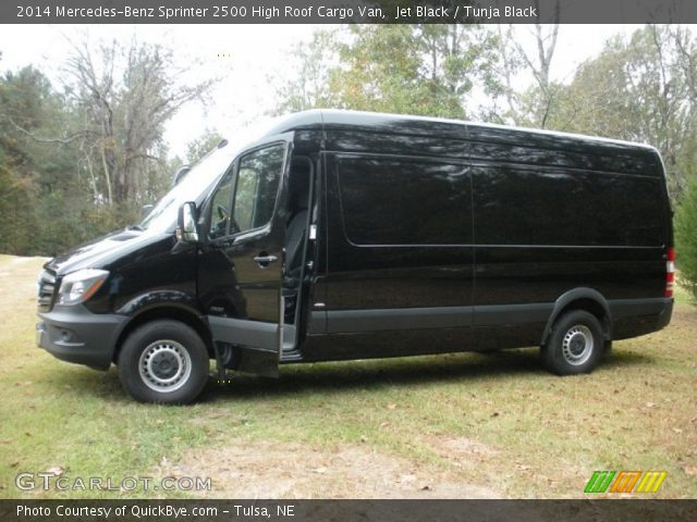 2014 Mercedes-Benz Sprinter 2500 High Roof Cargo Van in Jet Black