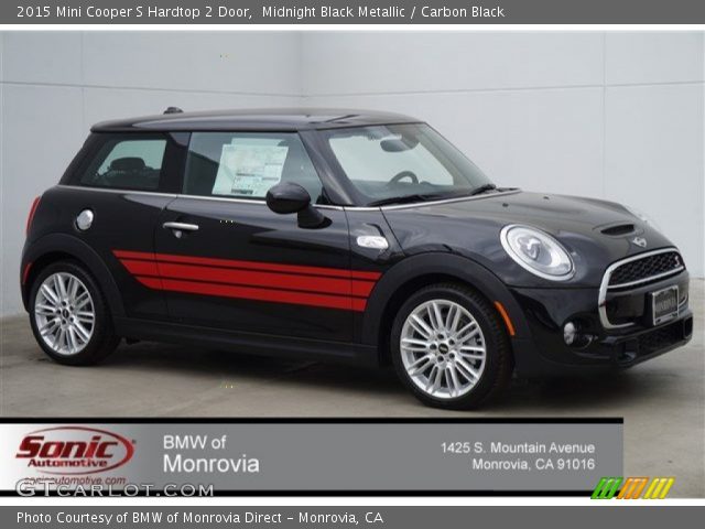 2015 Mini Cooper S Hardtop 2 Door in Midnight Black Metallic