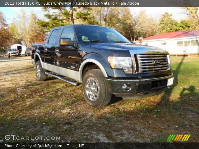 2012 Ford F150 XLT SuperCrew 4x4 in Tuxedo Black Metallic