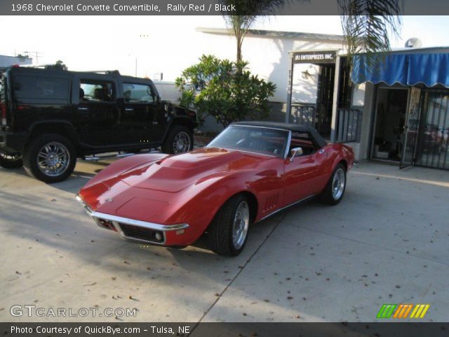 1968 Chevrolet Corvette Convertible in Rally Red