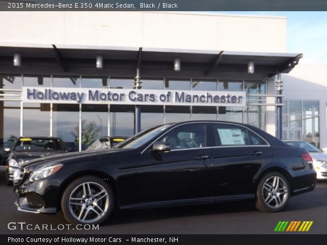 2015 Mercedes-Benz E 350 4Matic Sedan in Black