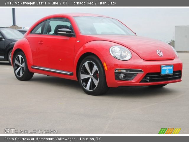 2015 Volkswagen Beetle R Line 2.0T in Tornado Red