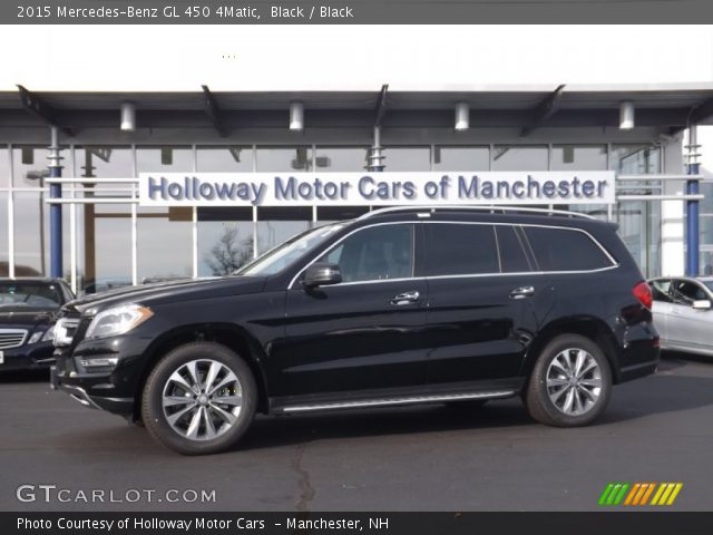 2015 Mercedes-Benz GL 450 4Matic in Black