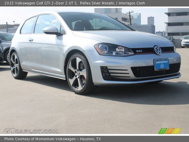 2015 Volkswagen Golf GTI 2-Door 2.0T S in Reflex Silver Metallic