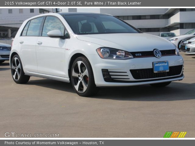 2015 Volkswagen Golf GTI 4-Door 2.0T SE in Pure White