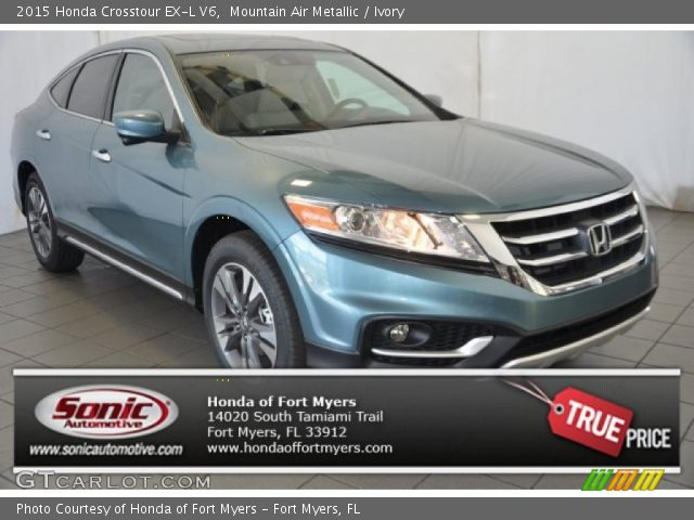 2015 Honda Crosstour EX-L V6 in Mountain Air Metallic