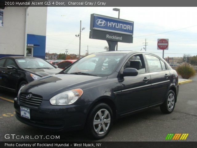 2010 Hyundai Accent GLS 4 Door in Charcoal Gray