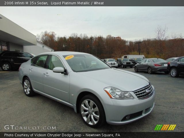 2006 Infiniti M 35x Sedan in Liquid Platinum Metallic