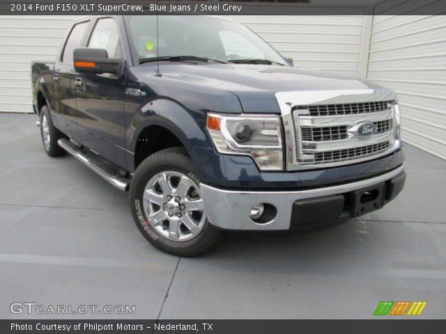2014 Ford F150 XLT SuperCrew in Blue Jeans