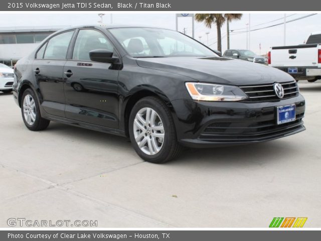 2015 Volkswagen Jetta TDI S Sedan in Black