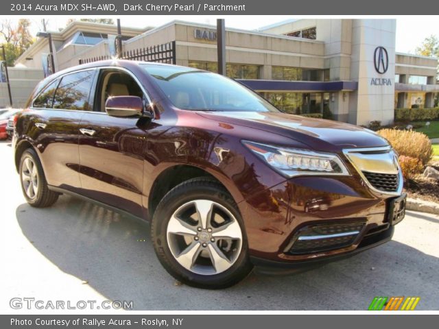 2014 Acura MDX SH-AWD in Dark Cherry Pearl